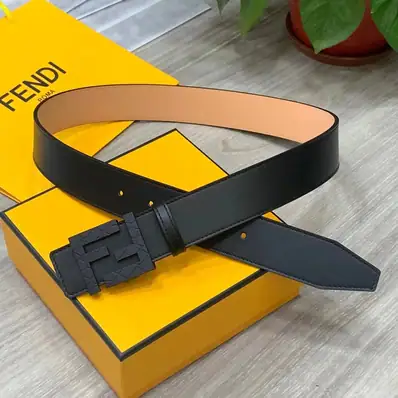 Fendi Leather Belt — belt, real photo