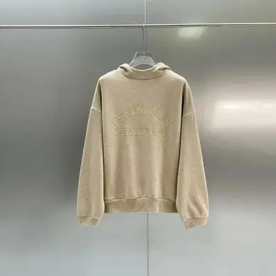 Fear of God Essentials Hoodie — hoodie, real photo