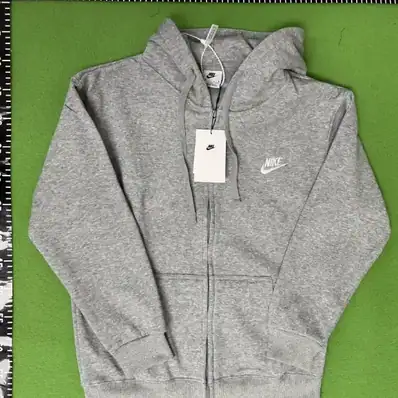 Nike Hoodie Zip-Up Sweatshirt — hoodie, real photo