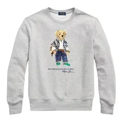 Ralph Lauren Polo Bear Print Sweatshirt — hoodie, real photo