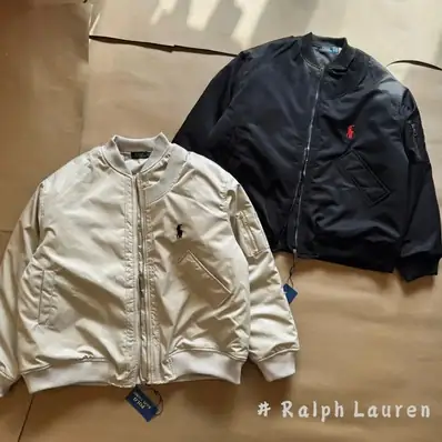 Ralph Lauren Bomber Jacket — jacket, real photo
