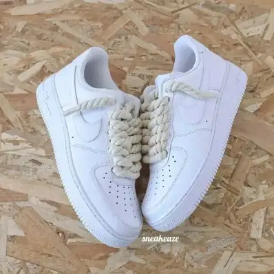 Nike AF1 Low AIR FORCE 1 twine shoelaces — sneakers, real photo