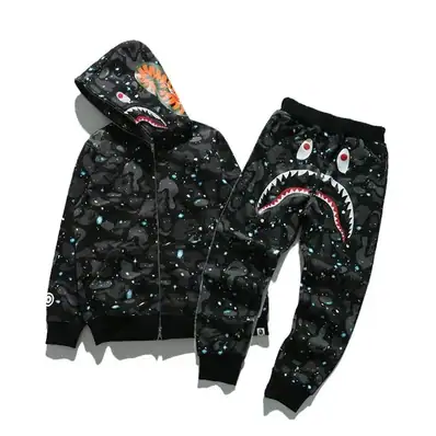 A Bathing Ape Casual Set — tracksuit, real photo