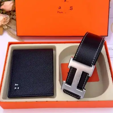 Burberry Check Hermès H Louis Vuitton Monogram & Damier — wallet, real photo