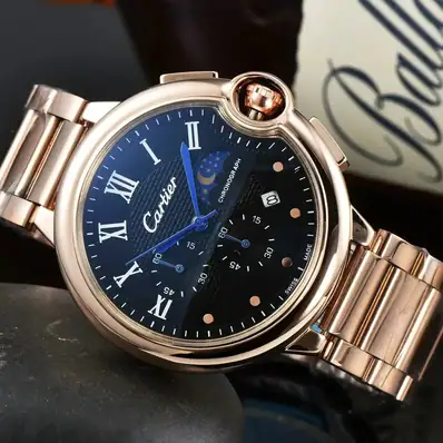 Cartier Santos and Ballon Bleu Watches — watch, real photo
